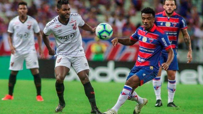 Imagem do primeiro confronto entre as equipes pela Copa do Brasil 2019. Foto: JARBAS OLIVEIRA/ESTADÃO CONTEÚDO