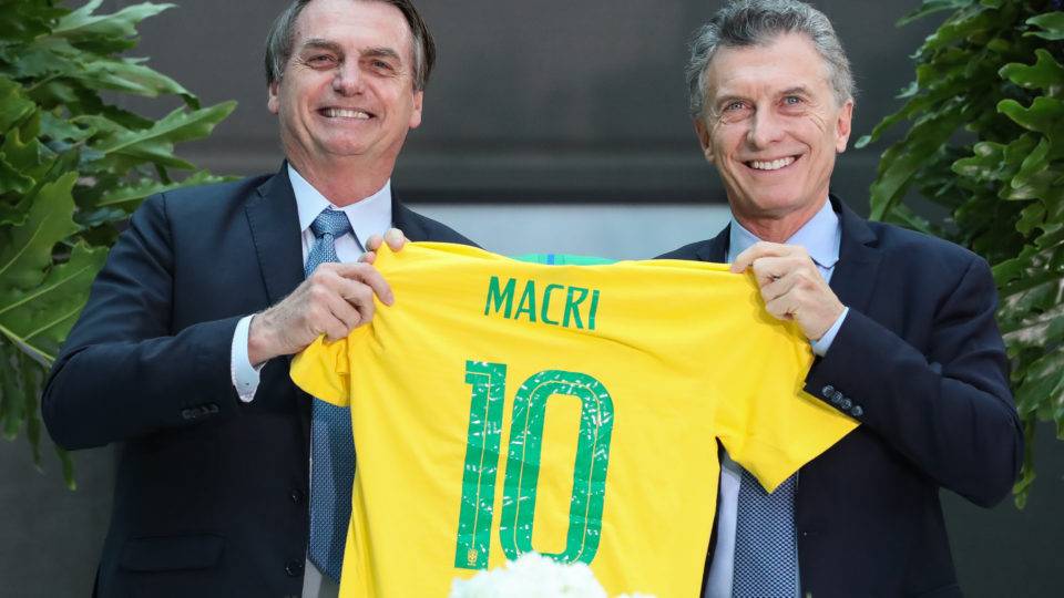 Bolsonaro e Macri, Brasil e Argentina
