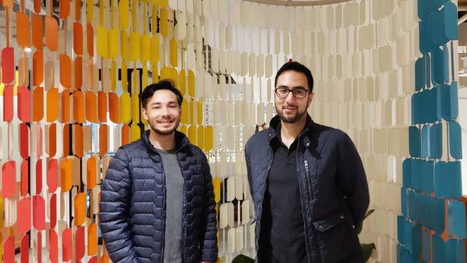 Os sócios da startup Eunerd, Daniel Tutida e Bruno Ramos.