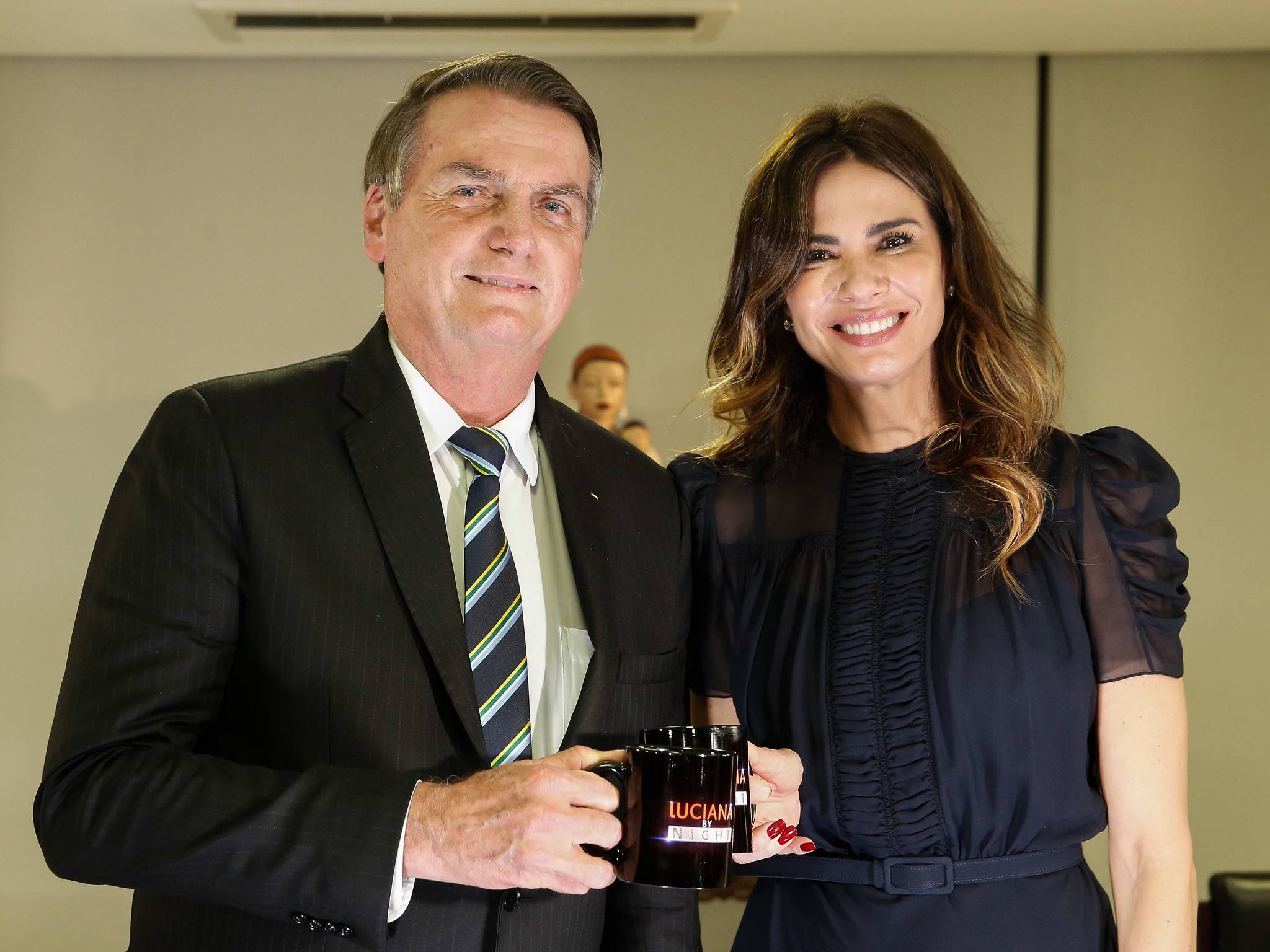 (Brasília - DF, 06/05/2019) Entrevista a Luciana Gimenez, programa Luciana By Night. Foto: Isac Nóbrega/PR