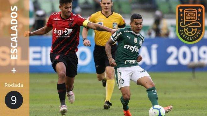 Os mais escalados da 9ª rodada do Cartola FC 2019.