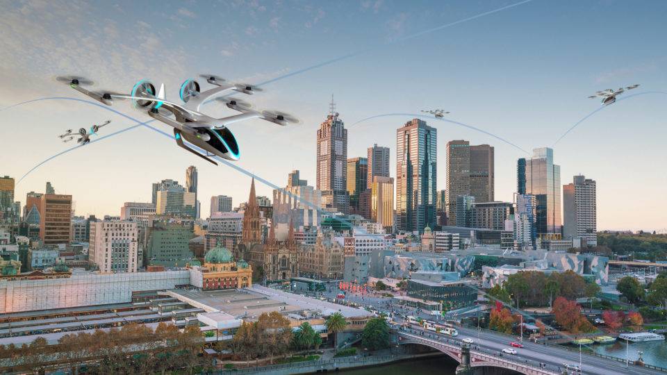 EmbraerX apresenta novo conceito de veículo voador elétrico Veículo aéreo da EmbraerX