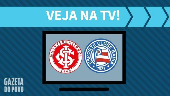 Inter x Bahia ao vivo: jogo da Globo e TNT.