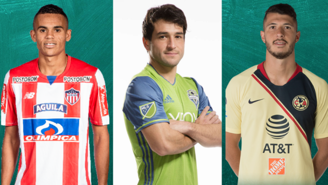 Reforços Copa América Lodeiro Diaz e Rodriguez