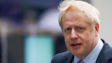 Johnson amplia vantagem para comandar partido e ser premiê do Reino Unido Membro do Partido Conservador Boris Johnson chega aos estúdios da BBC em Londres em 18 de junho para debate entre os candidatos a líderes do seu partido. A disputa para a liderança dos Conservadores agora tem cinco nomes, Johnson continua o favorito
