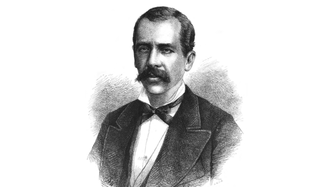 Gravura de Tobias Barreto de Meneses.
