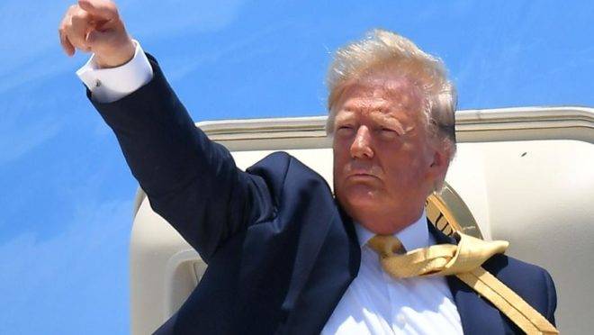 Trump, presidente dos EUA: tensão com o Irã