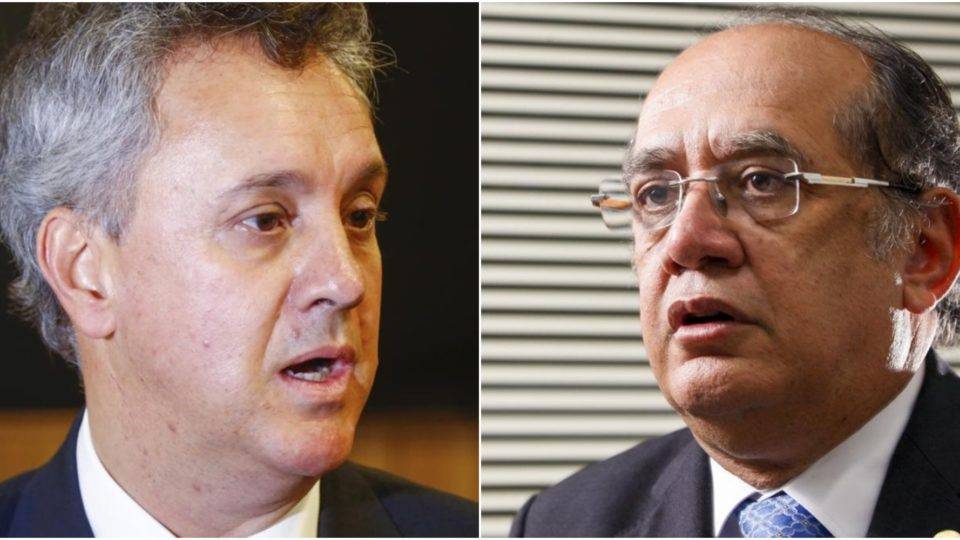 Desembargador João Pedro Gebran Neto, relator da Lava Jato no TRF-4, e Gilmar Mendes, ministro do STF