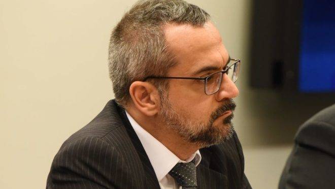 O ministro da educação Abraham Weintraub.