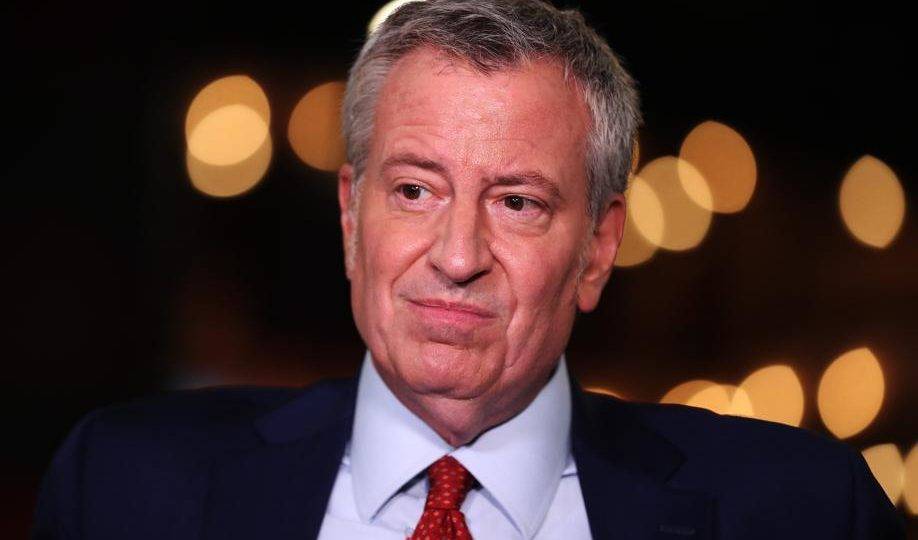 O prefeito de Nova York e pré-candidato à presidência dos EUA, Bill de Blasio, em Miami, 27 de junho
