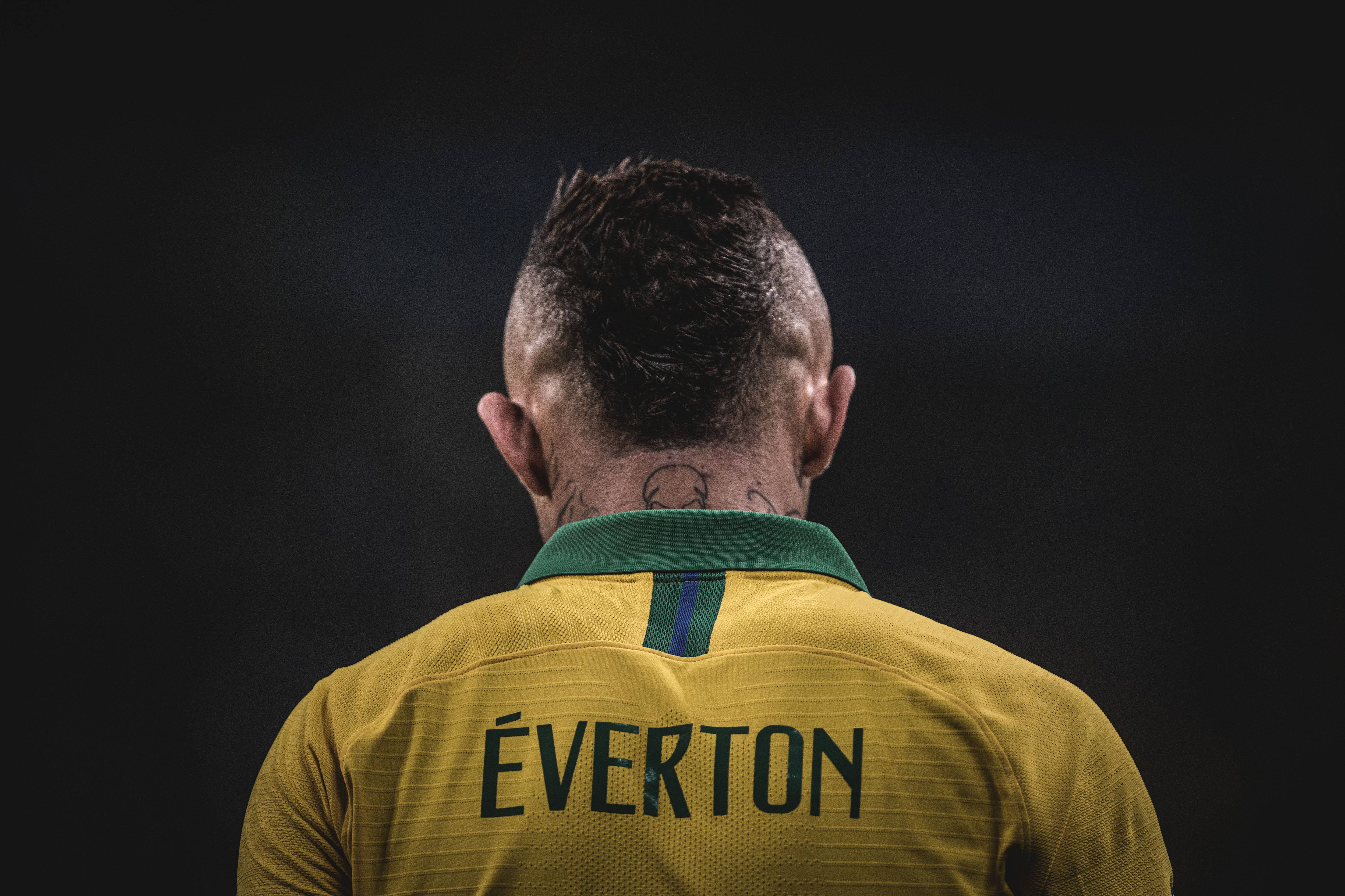 Éverton, destaque da seleção na Copa América.