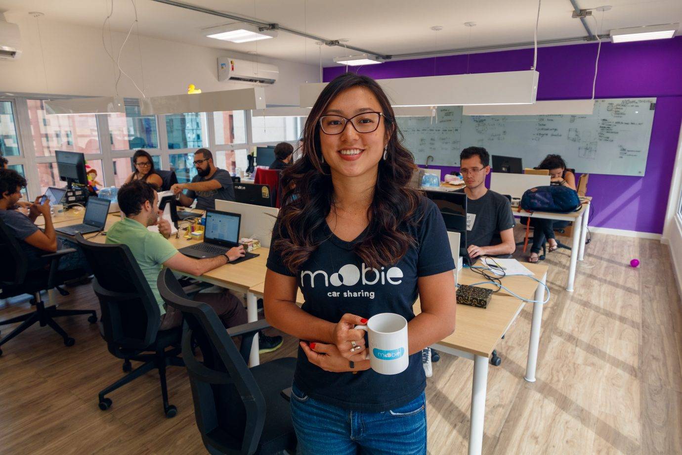 Tamy Lin é CEO e fundadora do MoObie. Foto: divulgação. Tamy Lin é CEO e fundadora do MoObie. Foto: divulgação.