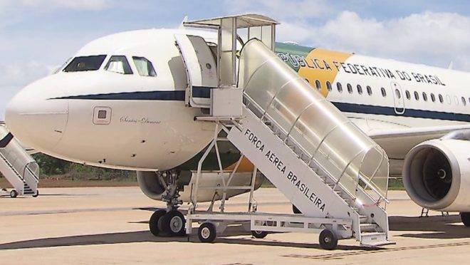 Militar preso com drogas em avião da FAB que levava a comitiva presidencial