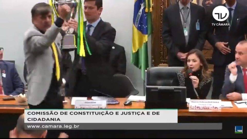 Boca Aberta e Sergio Moro na Câmara