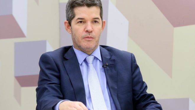 O deputado Delegado Waldir, líder do partido na Câmara.