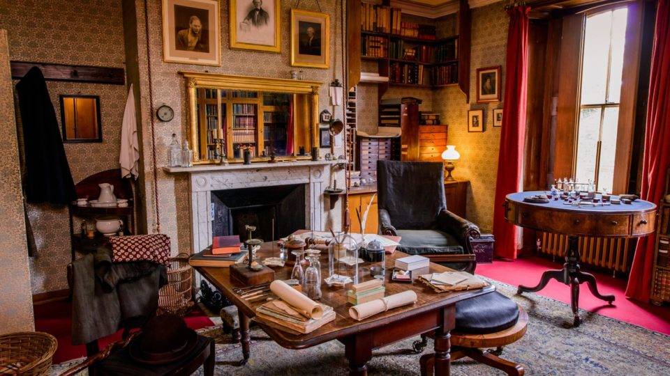 Estúdio de Charles Darwin na Down House
