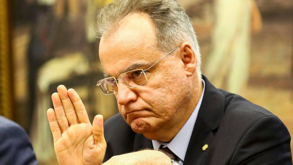 Deputado Samuel Moreira, relator da reforma da Previdência na comissão especial da Câmara dos Deputados que vai analisar o mérito da proposta, durante sessão de instalação.