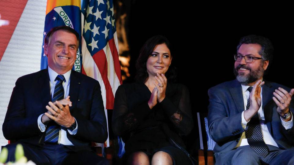 (Brasília - DF, 03/07/2019) Coquetel de recepção para celebrar o 243º Aniversário da Independência dos Estados Unidos da América.rFoto: Carolina Antunes/PR