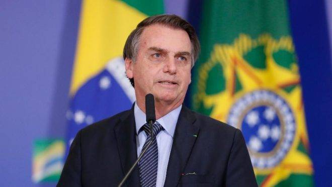 Bolsonaro fez declaração na semana passada