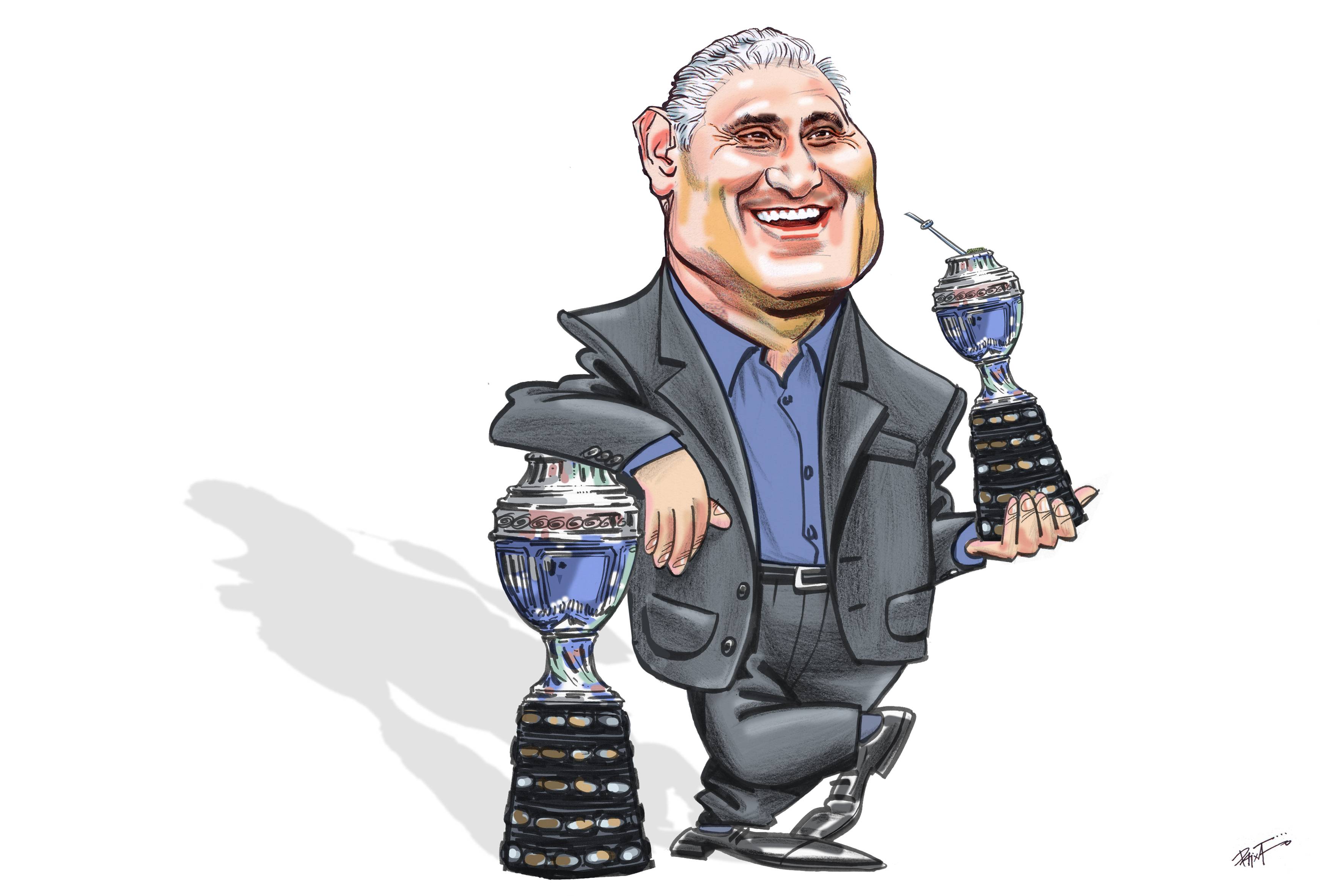 Pavão misterioso nada, Tite venceu o Peru com um pé nas costas e uma cuia na mão