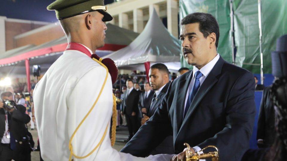 Nicolas Maduro comanda cerimônia de formatura conjunta de oficiais de comando das FANB