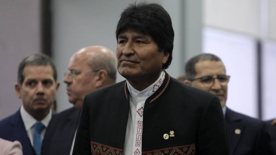 Presidente da Bolívia, Evo Morales