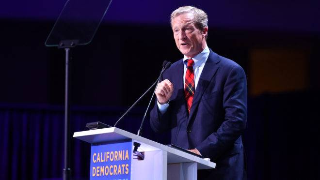 Bilionário Tom Steyer lançou sua candidatura para as primárias democratas