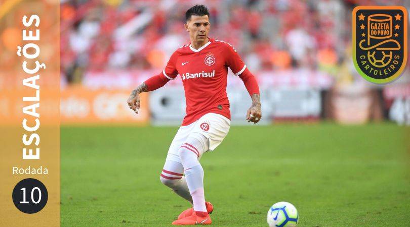 Victor Cuesta, do Inter, é desfalque para a 10.ª rodada do Cartola FC 2019.