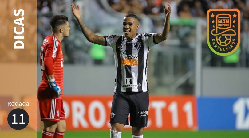 Alerrandro é uma das melhores opções de escalação na 11ª rodada do Cartola FC 2019.