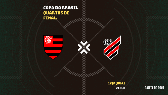 Flamengo e Athletico decidem a vaga na semifinal da Copa do Brasil