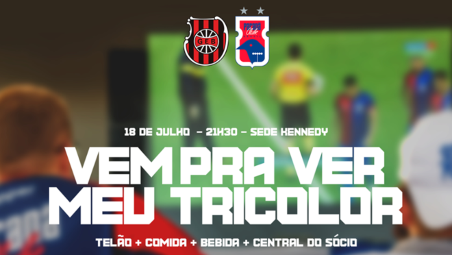 Brasil de Pelotas x Paraná terá telão na sede da Kennedy