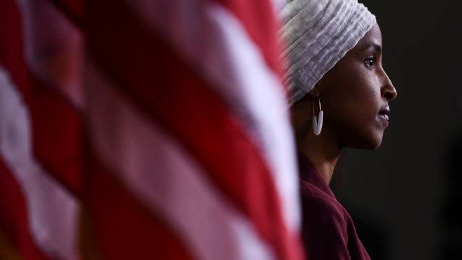 A congressista americana Ilhan Abdullahi Omar