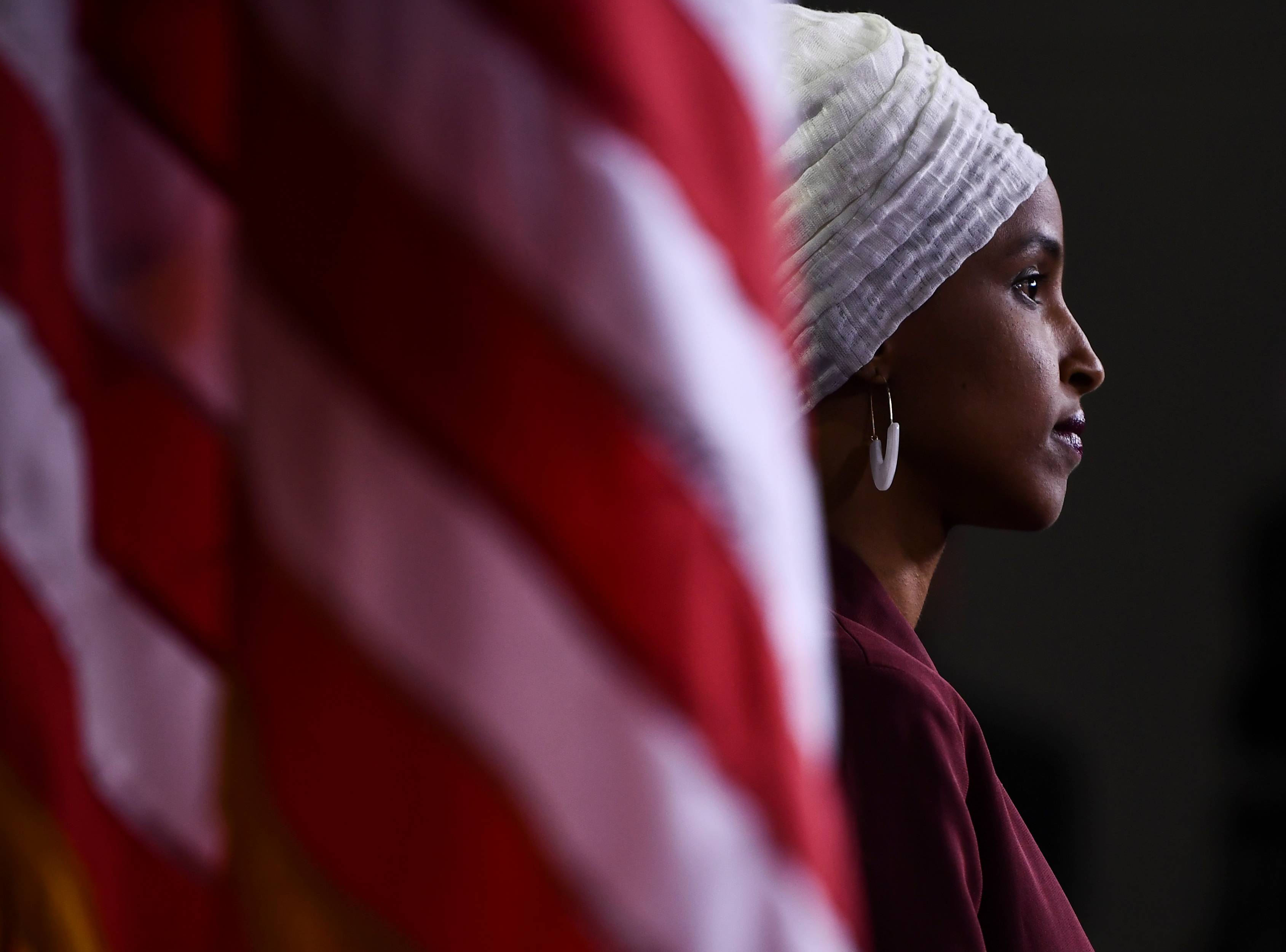 A congressista americana Ilhan Abdullahi Omar