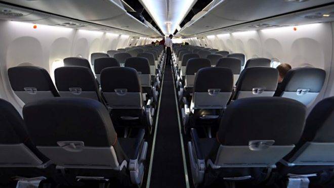 Aeronave vazia