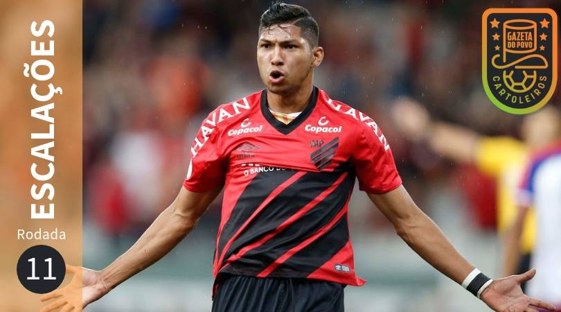 Rony, do Athletico-PR, é desfalque para a 11.ª rodada do Cartola FC 2019.