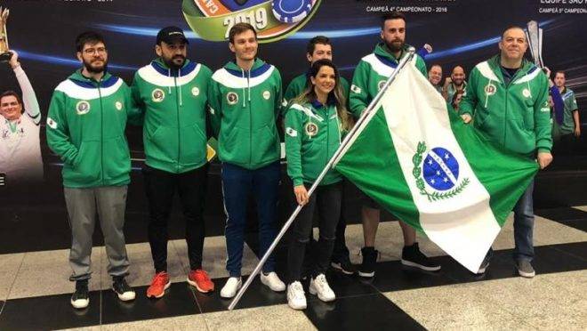 Seleção Paranaense de Poker de 2019. Foto: Federação Paranaense de Texas Holdem.
