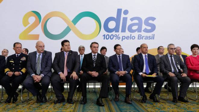 Solenidade Alusiva aos 200 Dias de Governo. Foto: Isac Nóbrega/PR