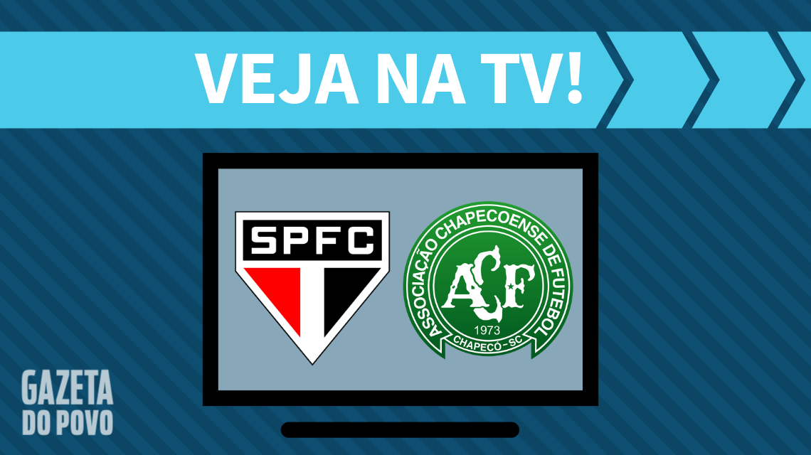 São Paulo x Chapecoense: veja na TV