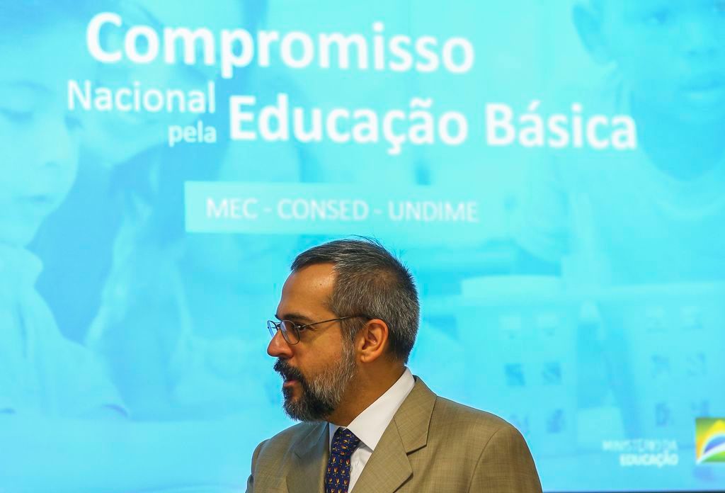O ministro da Educação, Abraham Weintraub