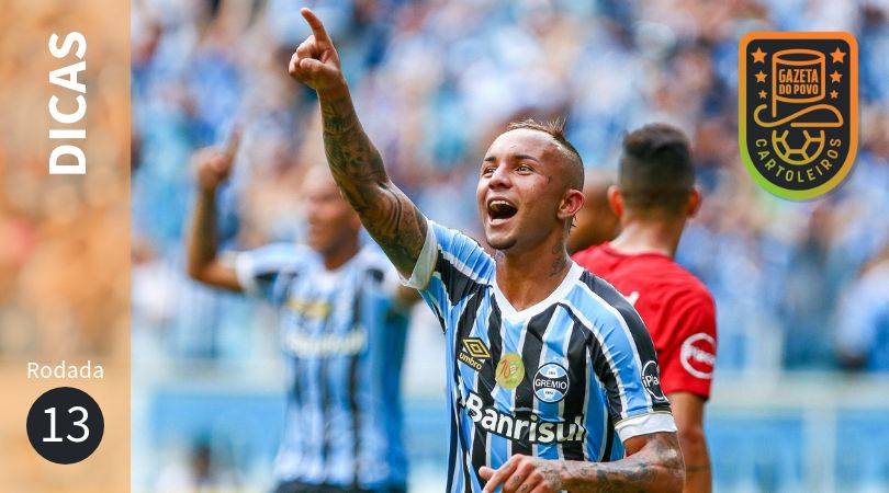 Everton Cebolinha é uma das melhores opções de escalação na 13ª rodada do Cartola FC 2019.