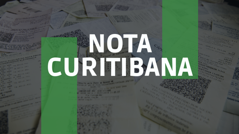 Nota Curitibana sorteia prêmios de R$ 50 mil e de R$ 20 mil; veja os ganhadores Nota Curitibana sorteia prêmios de R$ 50 mil e de R$ 20 mil; veja os ganhadores