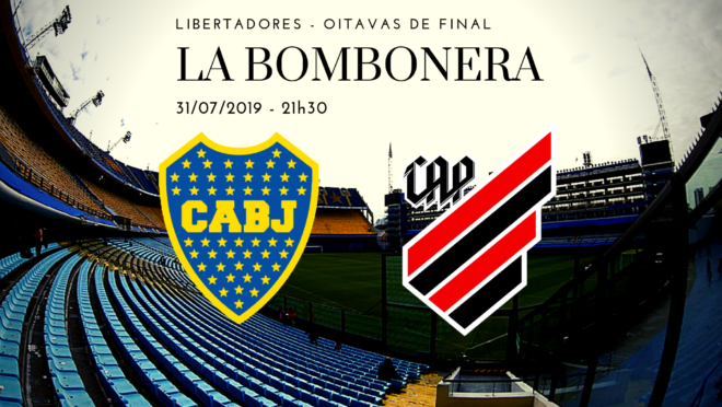 Athletico busca classificação histórica no estádio do Boca Juniors