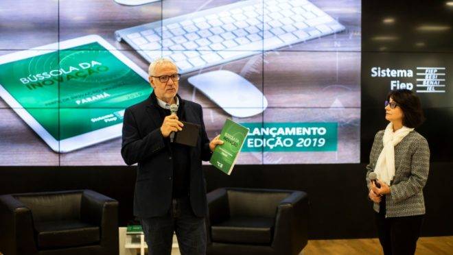 Presidente da Fiep, Edson Campagnolo apresenta os resultados da Bússola da Inovação 2019