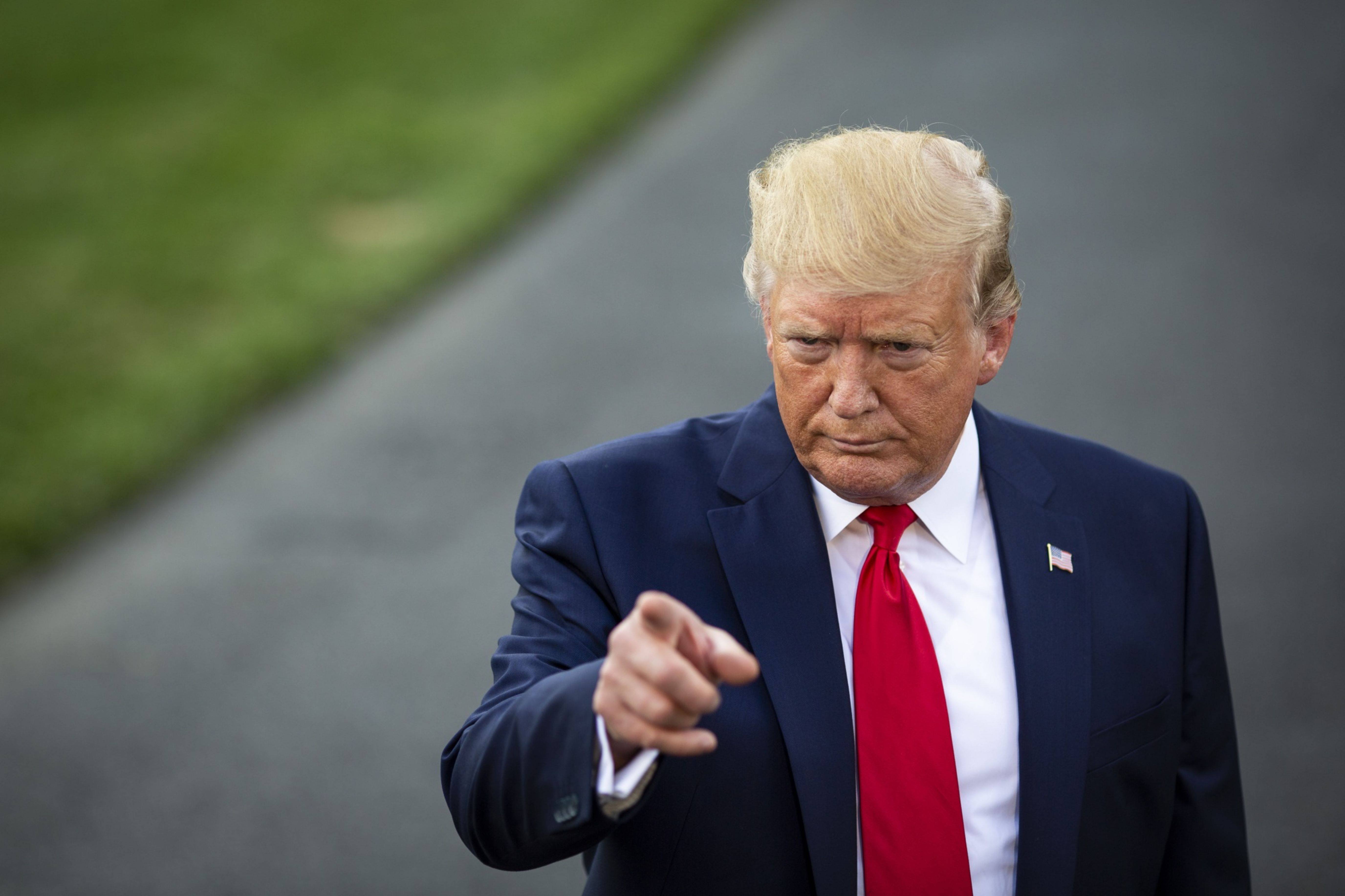 O presidente dos Estados Unidos, Donald Trump