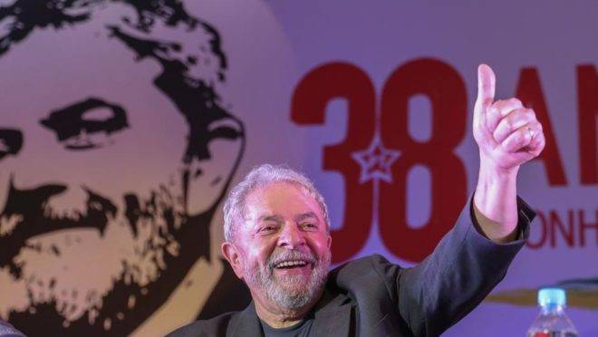 O ex-presidente Luiz Inácio Lula da Silva.