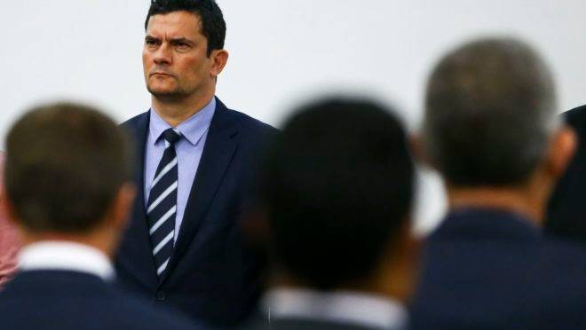 O ministro da Justiça e Segurança Pública, Sergio Moro