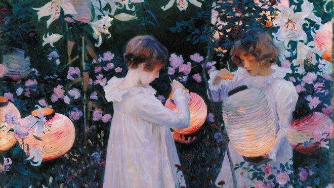 “Carnation, Lily, Lily, Rose”, de John Singer Sargent.