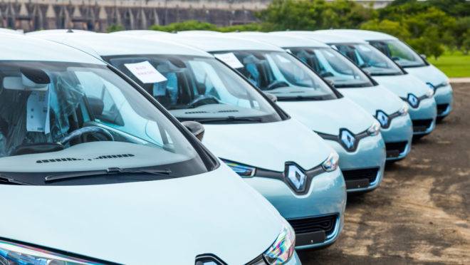 Modelo Zoe, da Renault