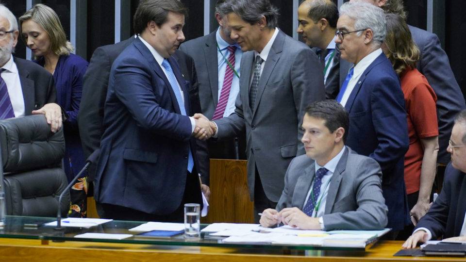Reforma da Previdência: destaques. Maia e Haddad