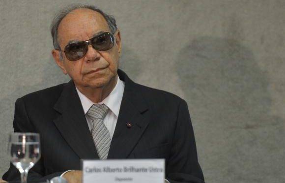 O Coronel Ustra na Comissão da Verdade, em 2013